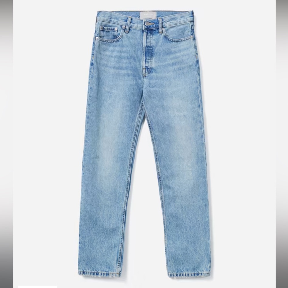 NWT Everlane Jeans The Relaxed Straight Fit Organic cotton Size 29 - Picture 4 of 16